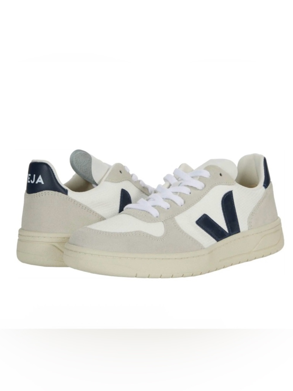 NIB VEJA V-10 Mesh White/Nautico Mens 6 /Womens 8 Sneakers